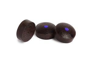 Наклейка для кия Super Diamond Press синяя ø13 мм жёсткая 1 шт.