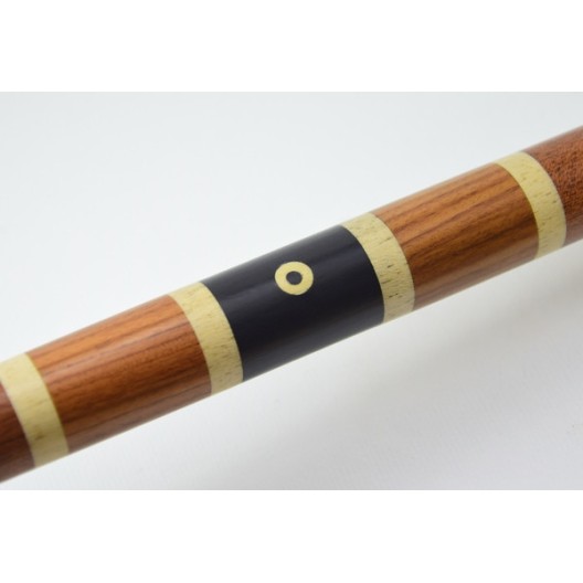 Більярдний кий ручної роботи Люкс чорний граб, палісандр