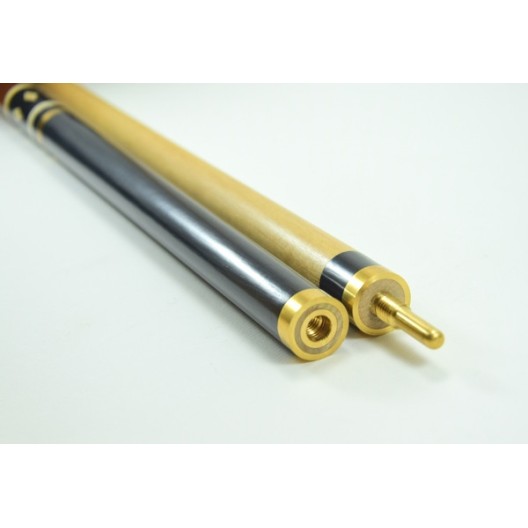 Більярдний кий ручної роботи Люкс чорний граб, палісандр