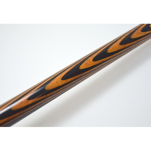 Бильярдный кий Классик 5+10 черный граб, белинга