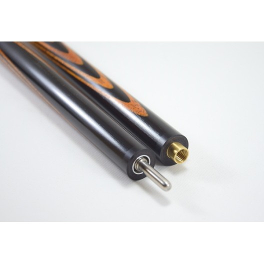 Бильярдный кий Классик 5+10 черный граб, белинга