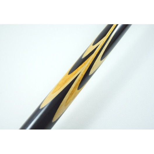 Бильярдный кий Тюльпан-Марс черный граб, мовинга