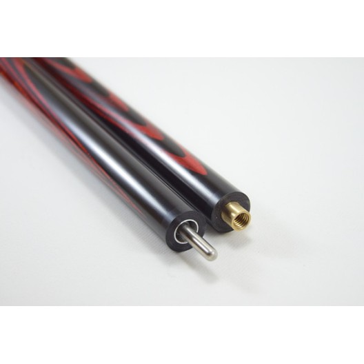 Бильярдный кий Классик 7+11 черный граб, паддук