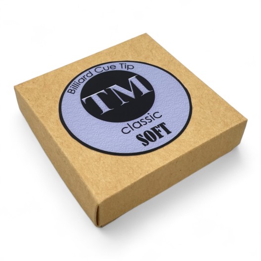 Наклейка для кия TM Classic Soft с фиброй ø13,2 мм мягкая 1 шт.