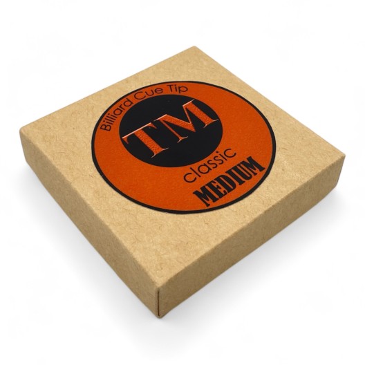 Наклейка для кия TM Classic Medium с фиброй ø13,2 мм средняя 1 шт.