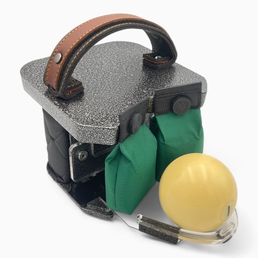 Бильярдный тренажёр для отработки свояков Stop-Ball зелёный