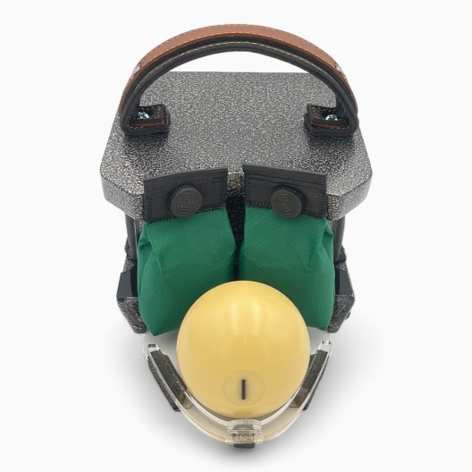 Бильярдный тренажёр для отработки свояков Stop-Ball зелёный