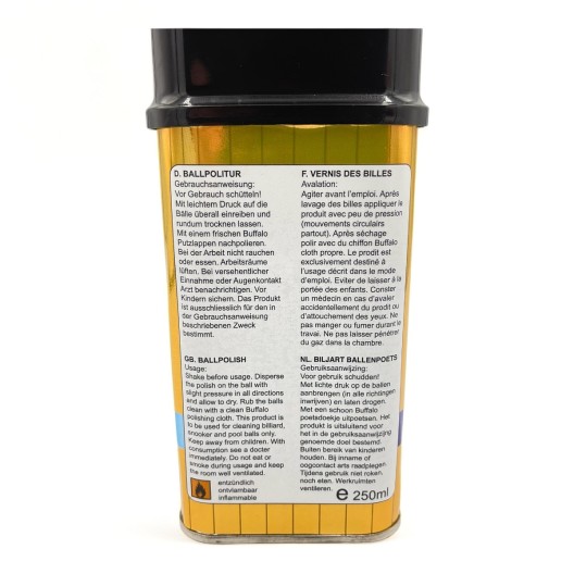Средство для чистки бильярдных шаров Buffalo Diamond Ball Polish 250 мл.