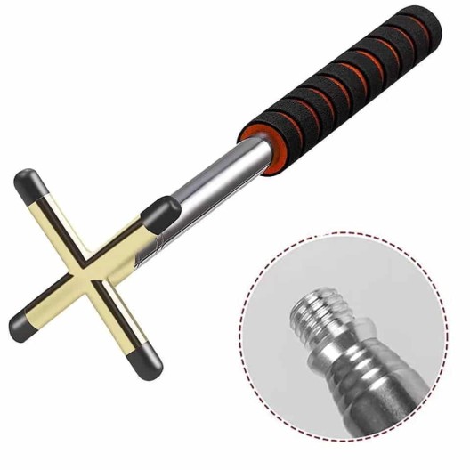 Телескопический мост для кия со сменной мостовой головкой