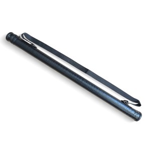 Тубус для бильярдного кия Croco без кармана, 1х1 чёрный