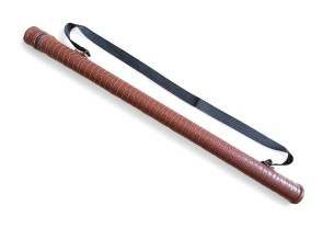 Тубус для бильярдного кия Croco без кармана, 1х1 светло-коричневый