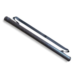 Тубус для бильярдного кия Croco без кармана, 1х1 тёмно-коричневый