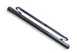 Тубус для бильярдного кия Croco без кармана, 1х1 тёмно-коричневый