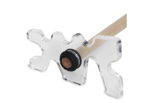 Мост для кия Standard Cue Rest пластиковый, прозрачный
