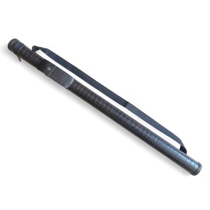 Тубус для бильярдного кия Croco с карманом на кнопке, 1х1 тёмно-коричневый