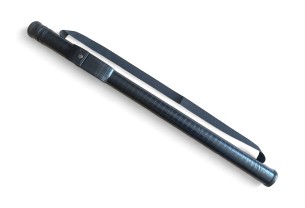 Тубус для бильярдного кия Croco с карманом на кнопке, 1х1 чёрный