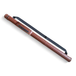 Тубус для бильярдного кия Croco с карманом на змейке, 1х1 светло-коричневый