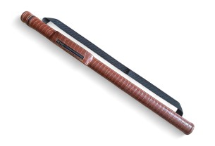 Тубус для бильярдного кия Croco с карманом на змейке, 1х1 светло-коричневый