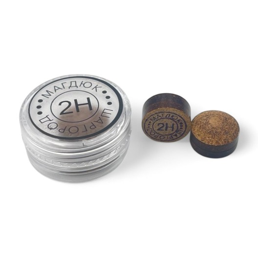 Наклейка для кия Григория Магдюка 2H ø13 мм супер-жёсткая 1 шт.