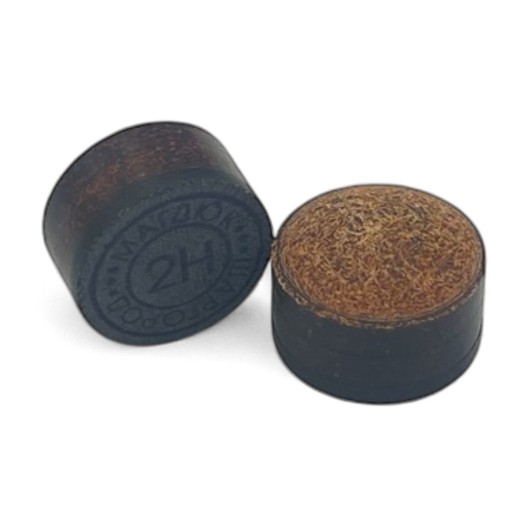 Наклейка для кия Григория Магдюка 2H с фиброй ø13 мм супер-жёсткая 1 шт.