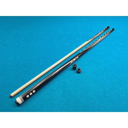 Більярдний кий ручної роботи Сітка, ебен