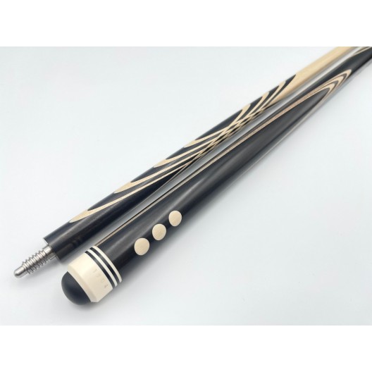 Більярдний кий ручної роботи Сітка, ебен