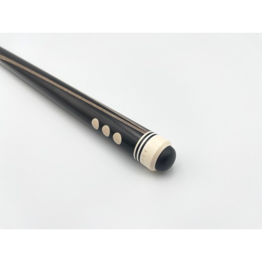 Більярдний кий ручної роботи Сітка, ебен