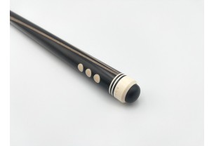 Більярдний кий ручної роботи Сітка, ебен