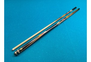 Бильярдный кий Тюльпан-Цветок чёрный граб, амарант, жёлтый граб