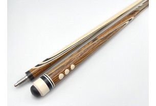 Більярдний кий ручної роботи Олімп напружений запив, бокоті, ебен