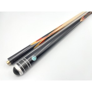 Бильярдный кий Тюльпан-Модерн чёрный граб, паддук, мовинга