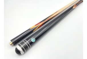 Бильярдный кий Тюльпан-Модерн чёрный граб, паддук, мовинга