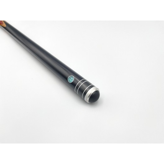 Бильярдный кий Тюльпан-Модерн чёрный граб, паддук, мовинга