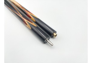 Бильярдный кий Тюльпан-Модерн чёрный граб, паддук, мовинга