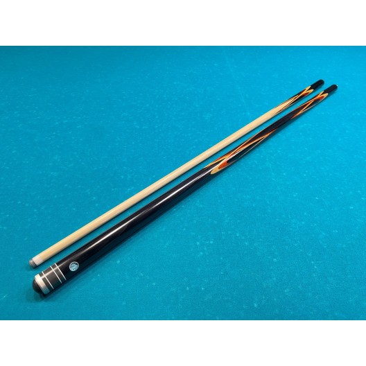 Бильярдный кий Тюльпан-Модерн чёрный граб, паддук, мовинга