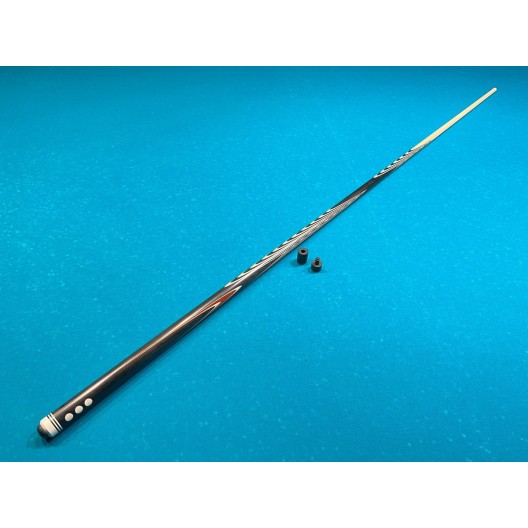 Більярдний кий ручної роботи Класик 6+10 чорний граб