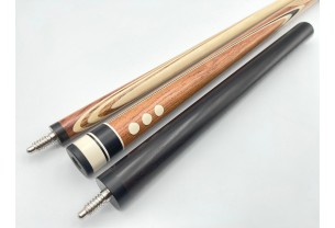 Бильярдный кий ручной работы Олимп напряжённый запил, палисандр с удлинителем