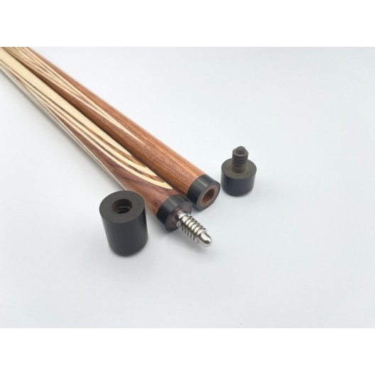 Бильярдный кий ручной работы Олимп напряжённый запил, палисандр с удлинителем