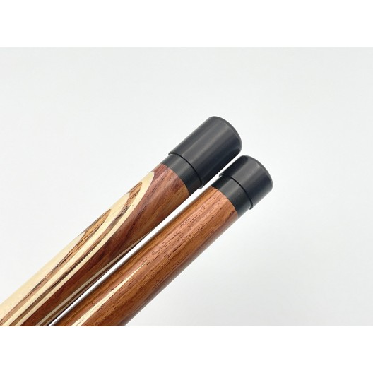 Бильярдный кий ручной работы Олимп напряжённый запил, палисандр с удлинителем