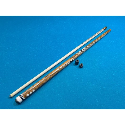 Більярдний кий ручної роботи Олімп напружений запив, бокоті, ебен