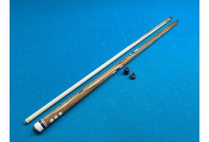 Більярдний кий ручної роботи Олімп напружений запив, бокоті, ебен