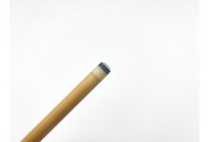 Бильярдный кий Тюльпан-Паутина чёрный граб, жёлтый граб с насечкой