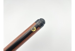 Бильярдный кий Классик 4+6 сукупира, чёрный граб со вставкой на турняке