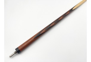 Бильярдный кий Классик 4+6 сукупира, чёрный граб со вставкой на турняке