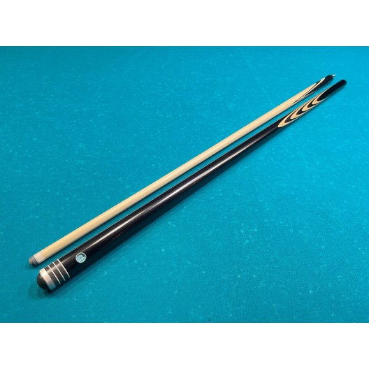 Бильярдный кий Классик 1+3 чёрный граб