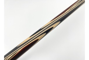 Більярдний кий ручної роботи Корона-Бумеранг ебен, кокоболо з подовжувачем