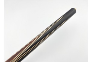 Більярдний кий ручної роботи Корона-Бумеранг ебен, кокоболо з подовжувачем