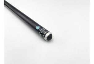 Бильярдный кий Классик 3+4 чёрный граб, паддук трёхцветный