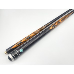 Бильярдный кий Тюльпан чёрный граб, белинга с чёрным шафтом