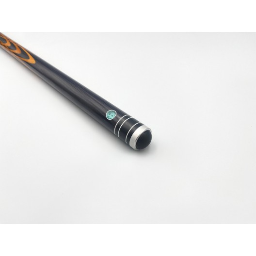 Більярдний кий Тюльпан чорний граб, білінга з чорним шафтом